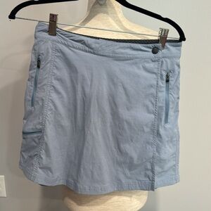 LL Bean Summer Athletic Skort‎ Blue 6